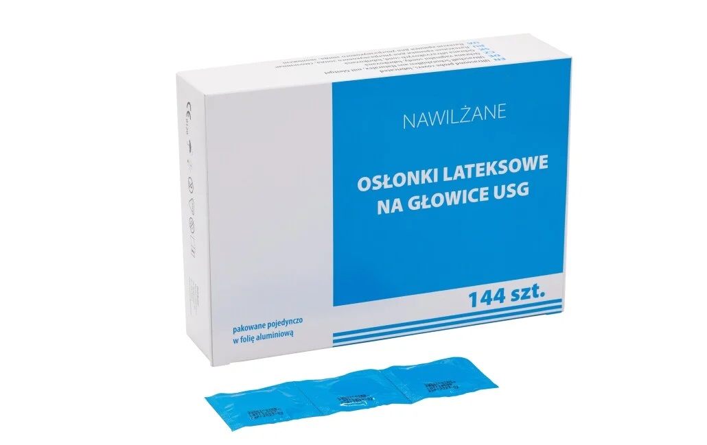Învelișuri pentru transductoare cu ultrasunete 144 buc umezite - Imagine 3